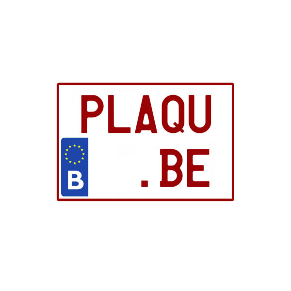 Plaque homologuée classique pour 4X4