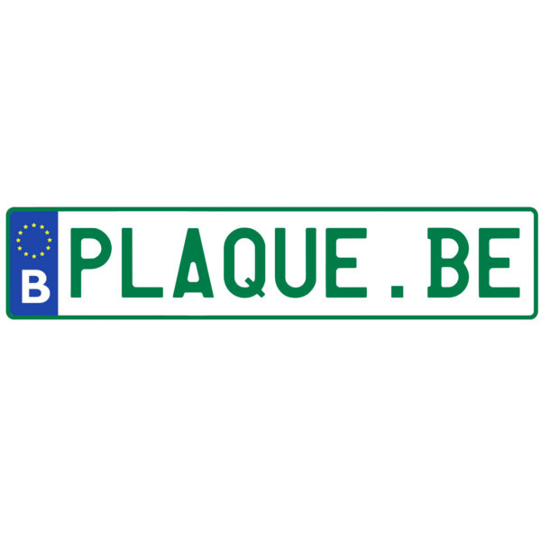 plaque marchande voiture