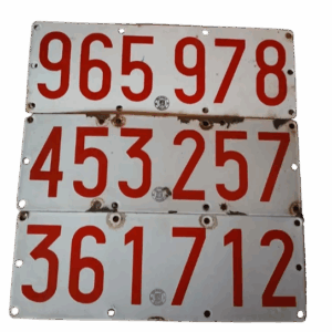 plaque belge 1928