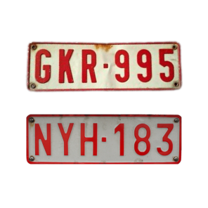 double plaque 1973