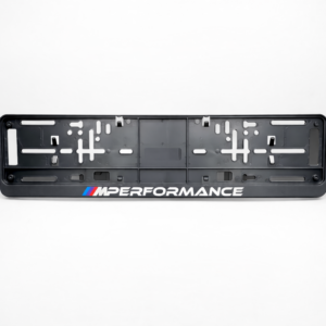 porte-plaque BMW M performance